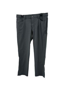 Lululemon ABC Pant Classic Fog Horn Grey Warpstreme Mens Size 36x30
